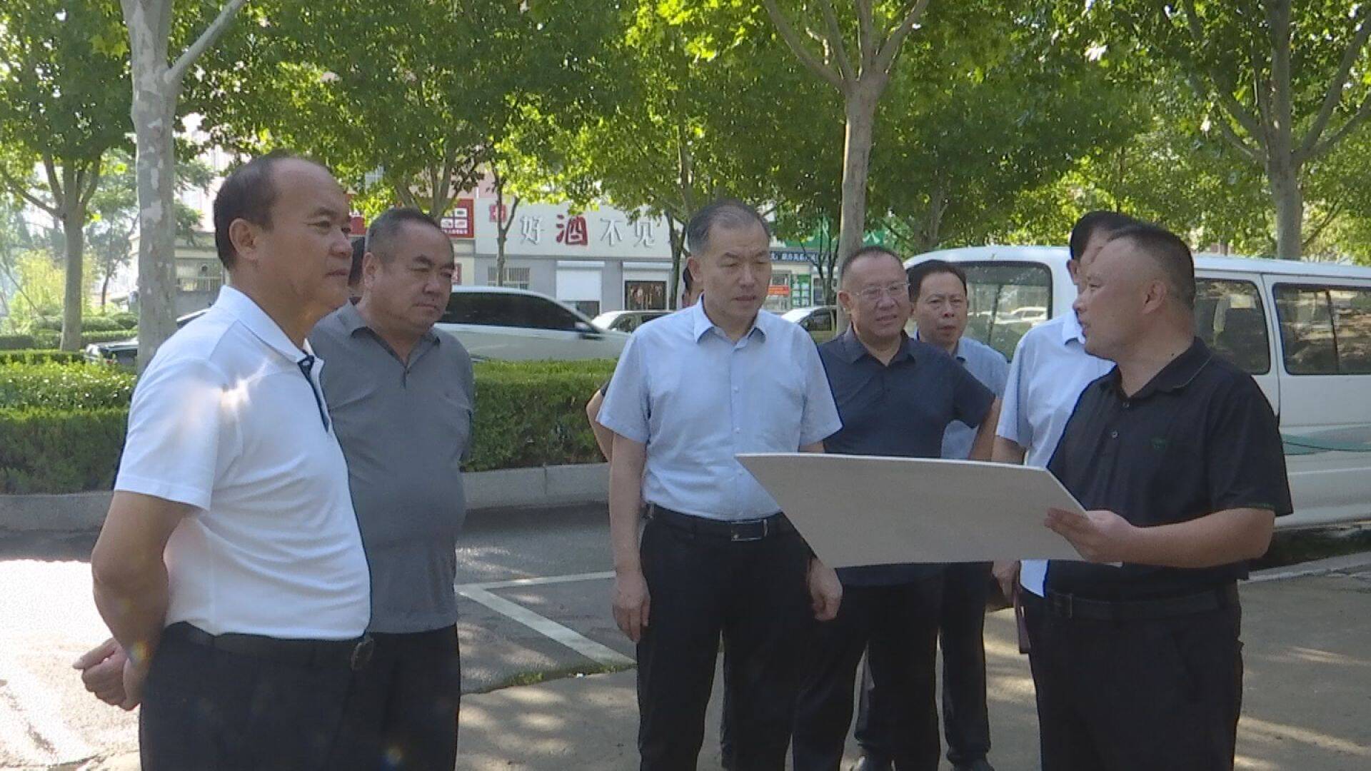 县人大常委会组织市县人大代表现场视察城市防汛工作情况